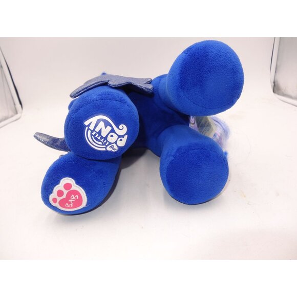 My Little Pony Princess Luna Plush Build-A-Bear Workshop Blue Glitter Wings & Ho - Picture 8 of 8
